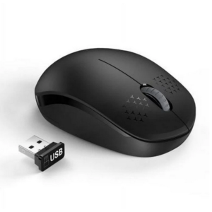 ماوس لاسلكي 2.4GH اسود مع وصلة بلوتوث